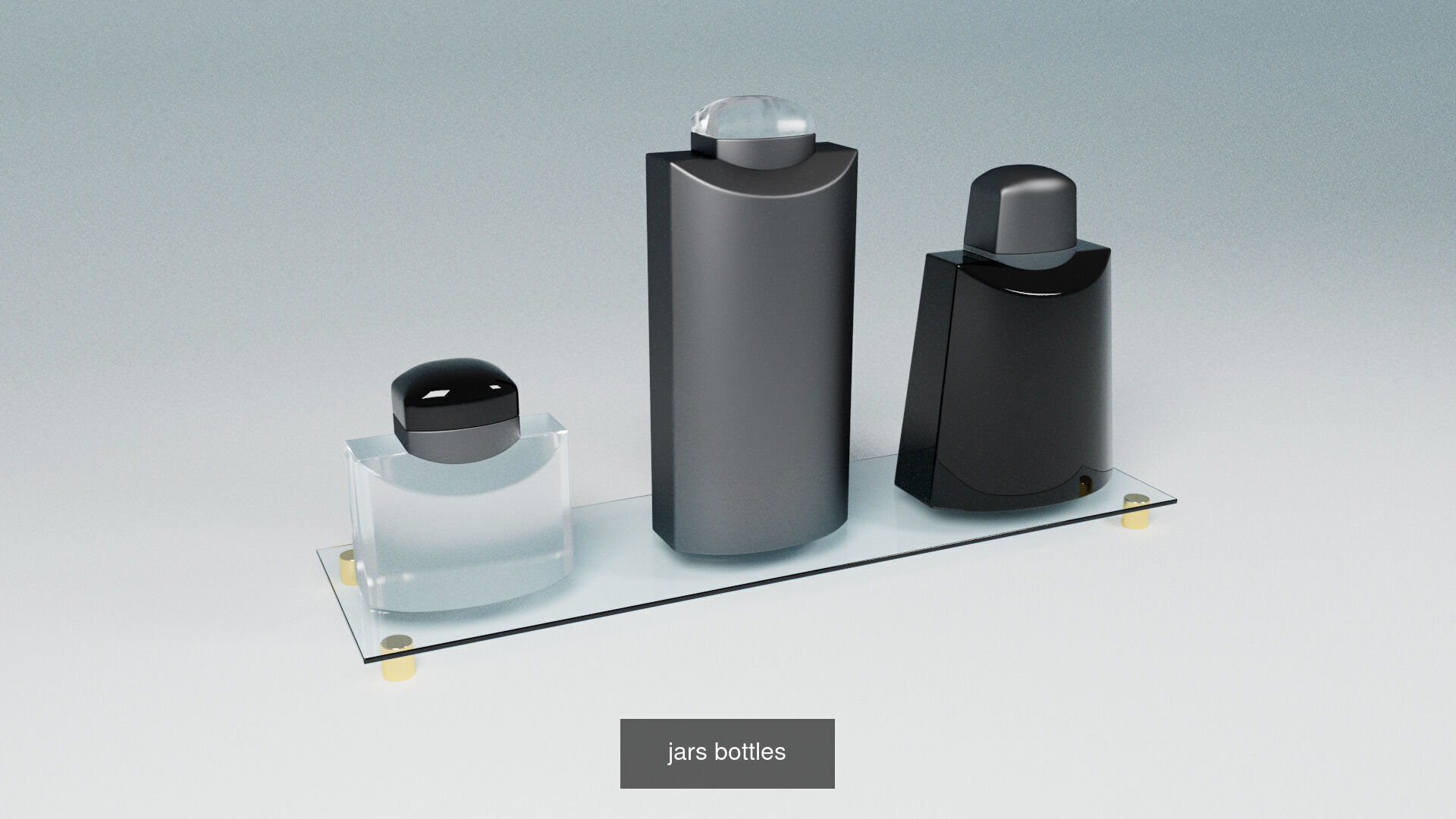 Collection of jars and bottles _1