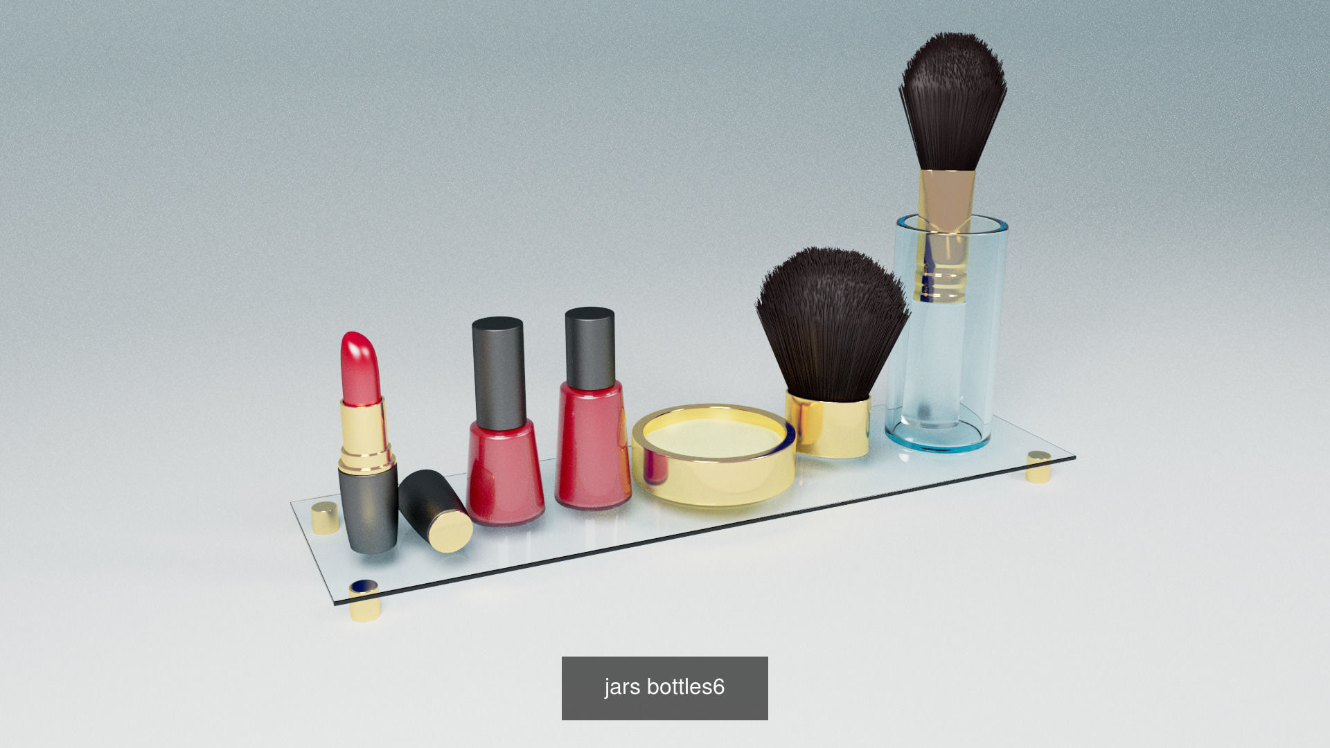 Collection of jars and bottles _2