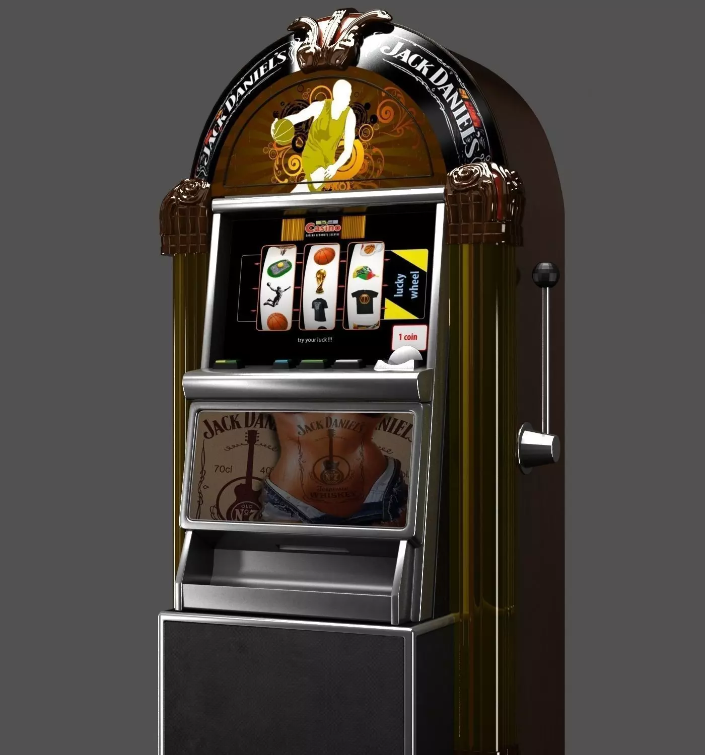 Slot Machine  3D model_0