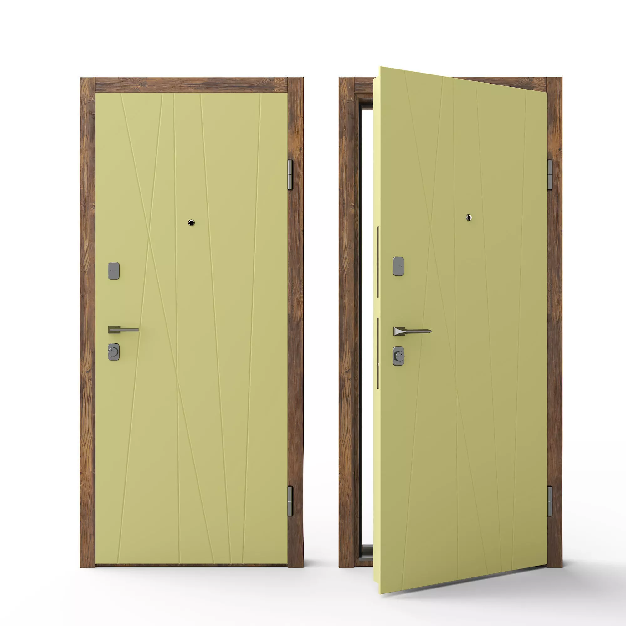 Lekelun Door 3D model_0