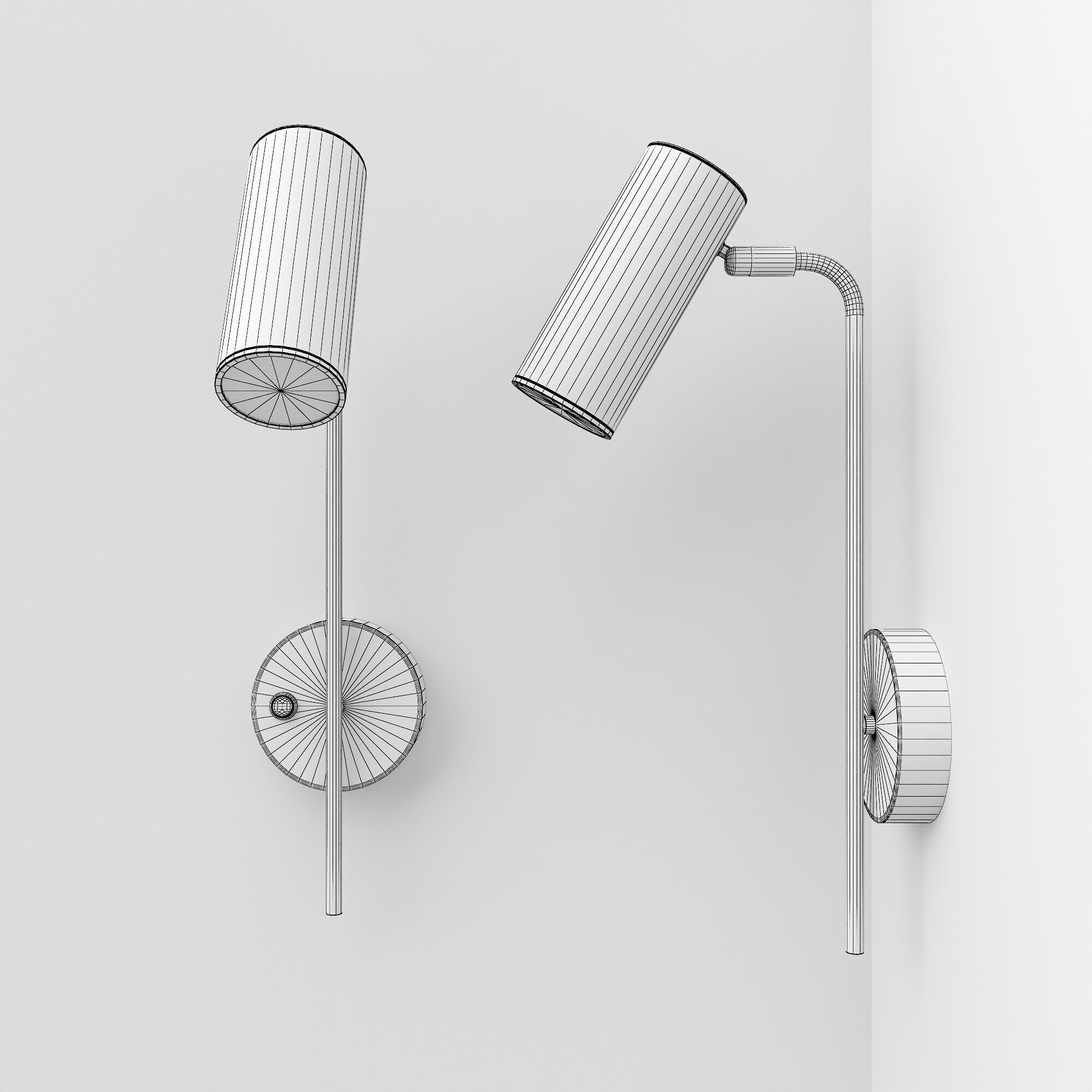 Lareilian Wall Light 3D model_1