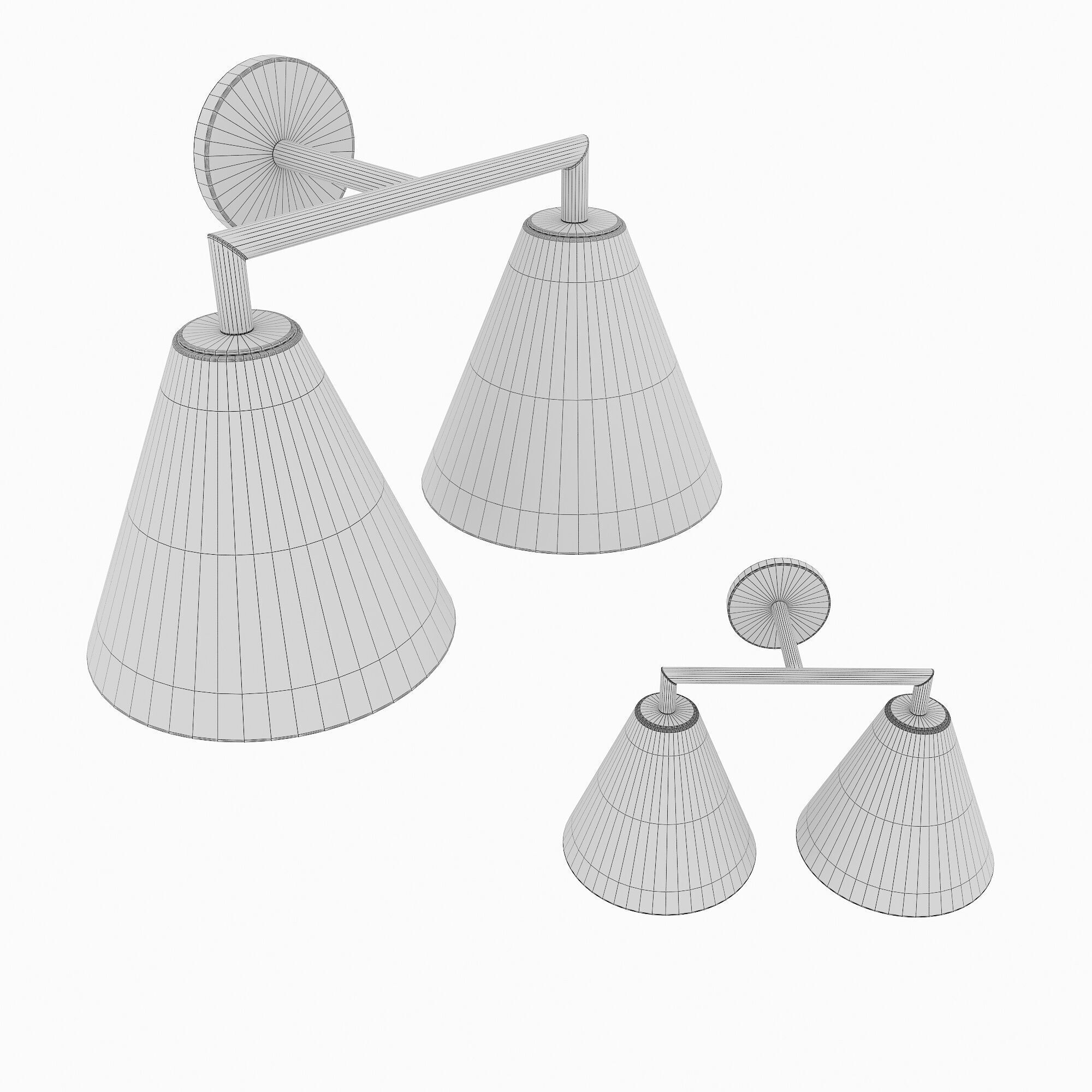 Korpile Wall Light 3D model_1