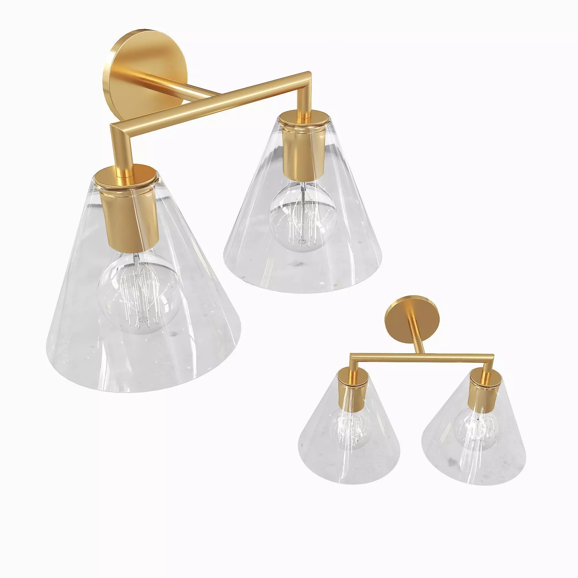 Korpile Wall Light 3D model_0