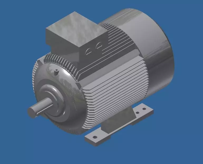 1LE1501-1EB23-4AC4 electric motor Free 3D model_0