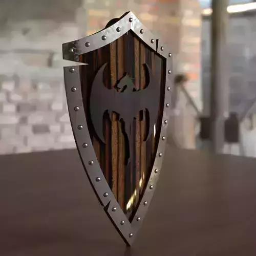 Escudo medieval 3D print model
