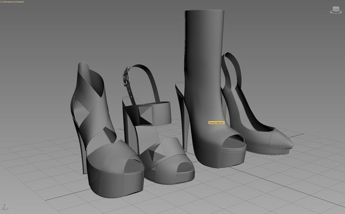 Women Shoes  3D model