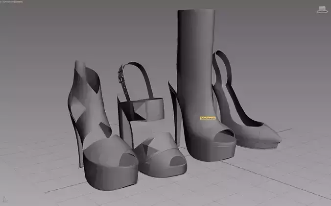 Women Shoes  3D model