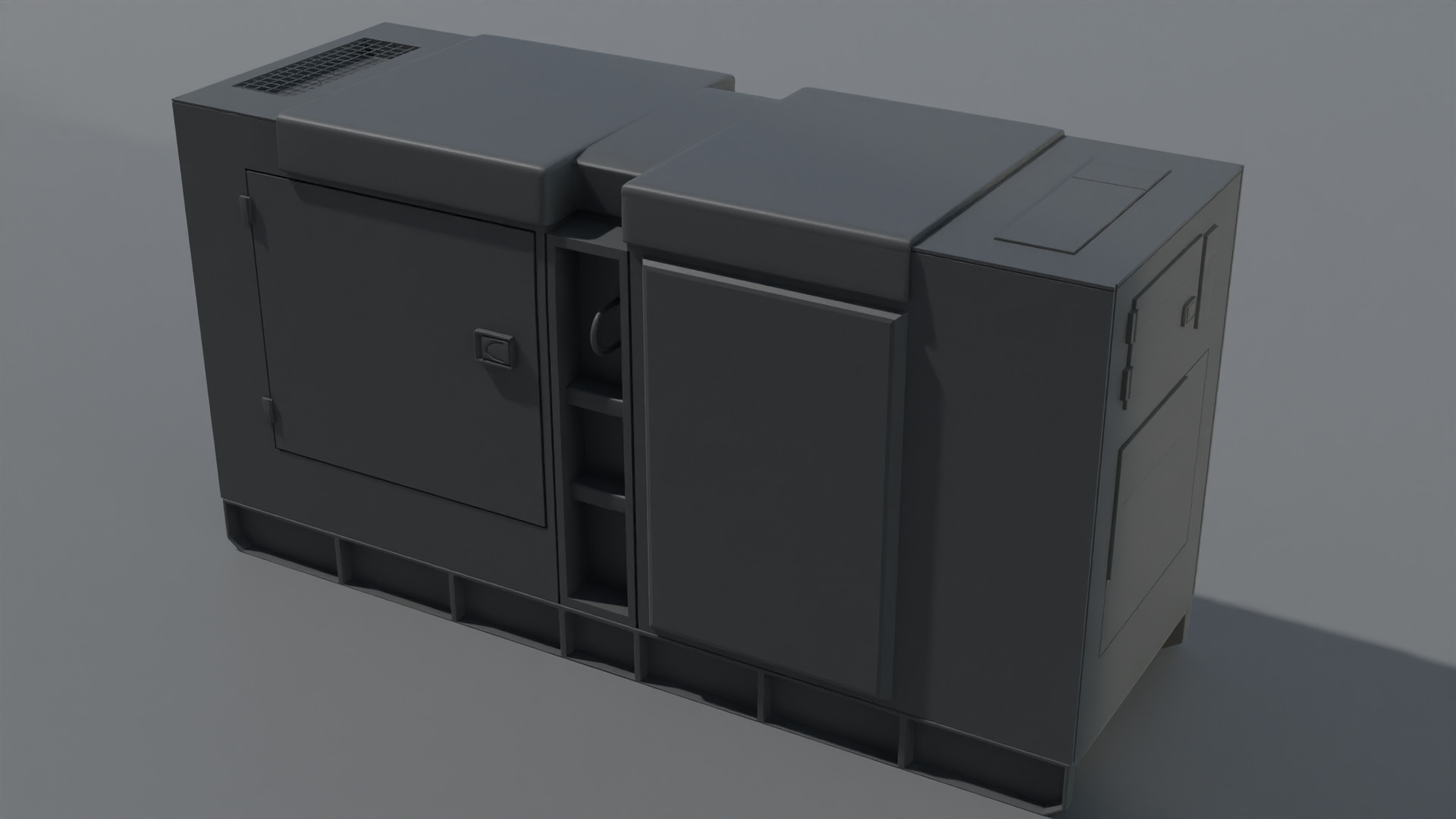 Electricity Generator 3D Model 3D model_8