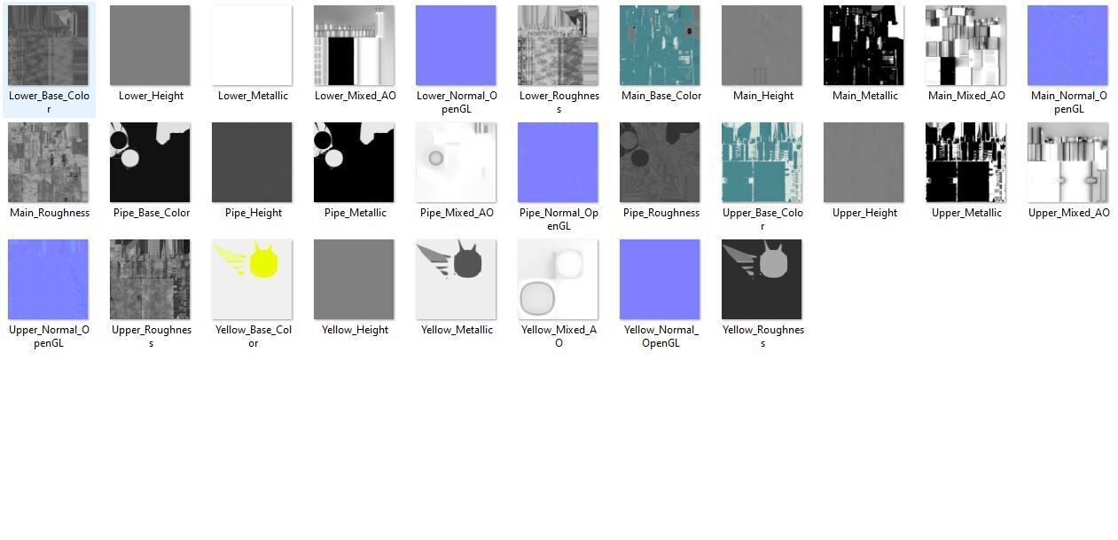Electricity Generator 3D Model 3D model_13