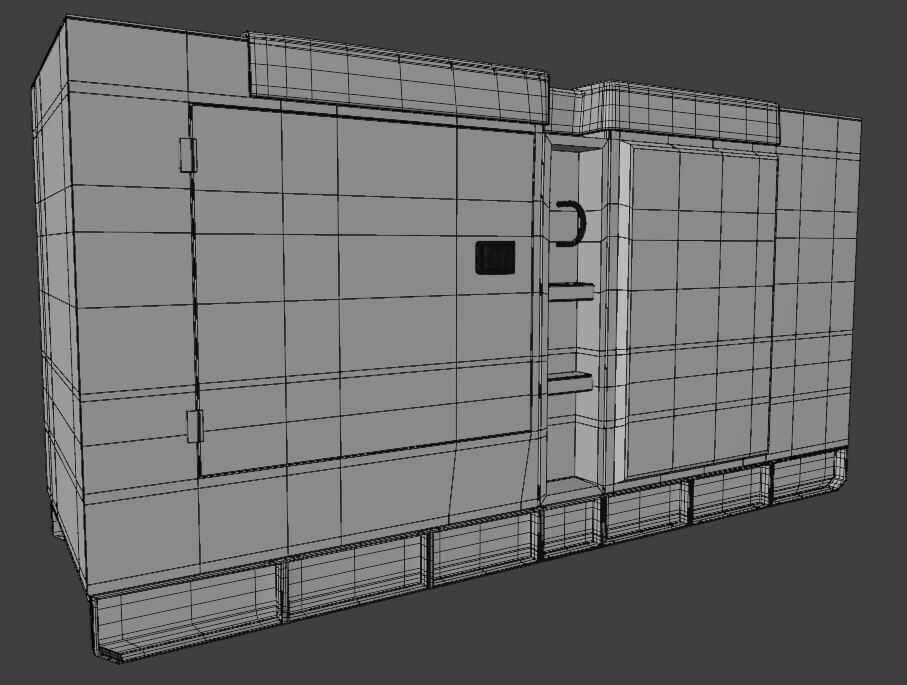 Electricity Generator 3D Model 3D model_12
