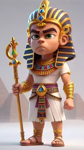 Egyptian King Figurine