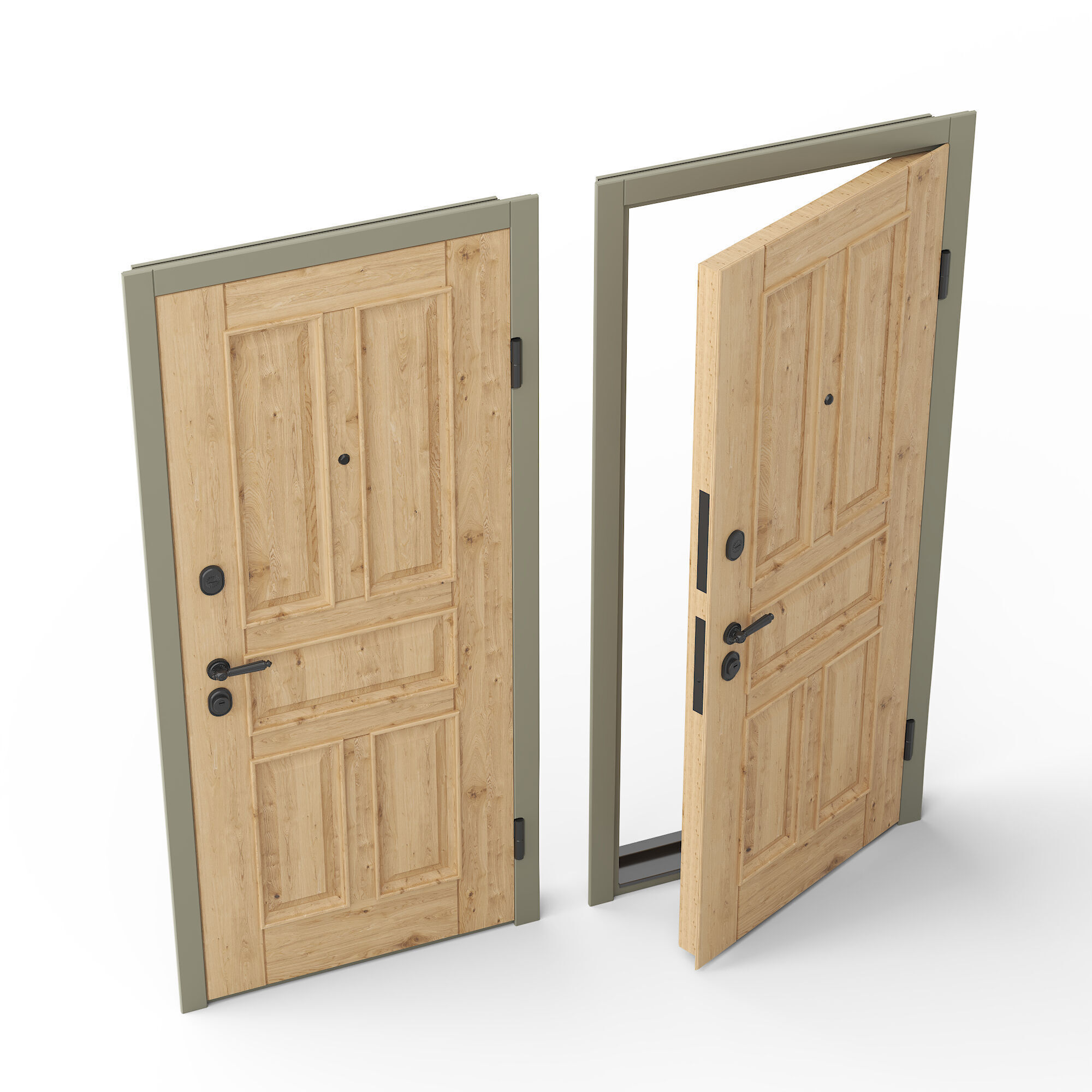 Kerly Door 3D model_1