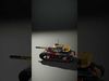 Colorful Battle Tank Model Pack for Game and Film Production Low-poly 3D model_2