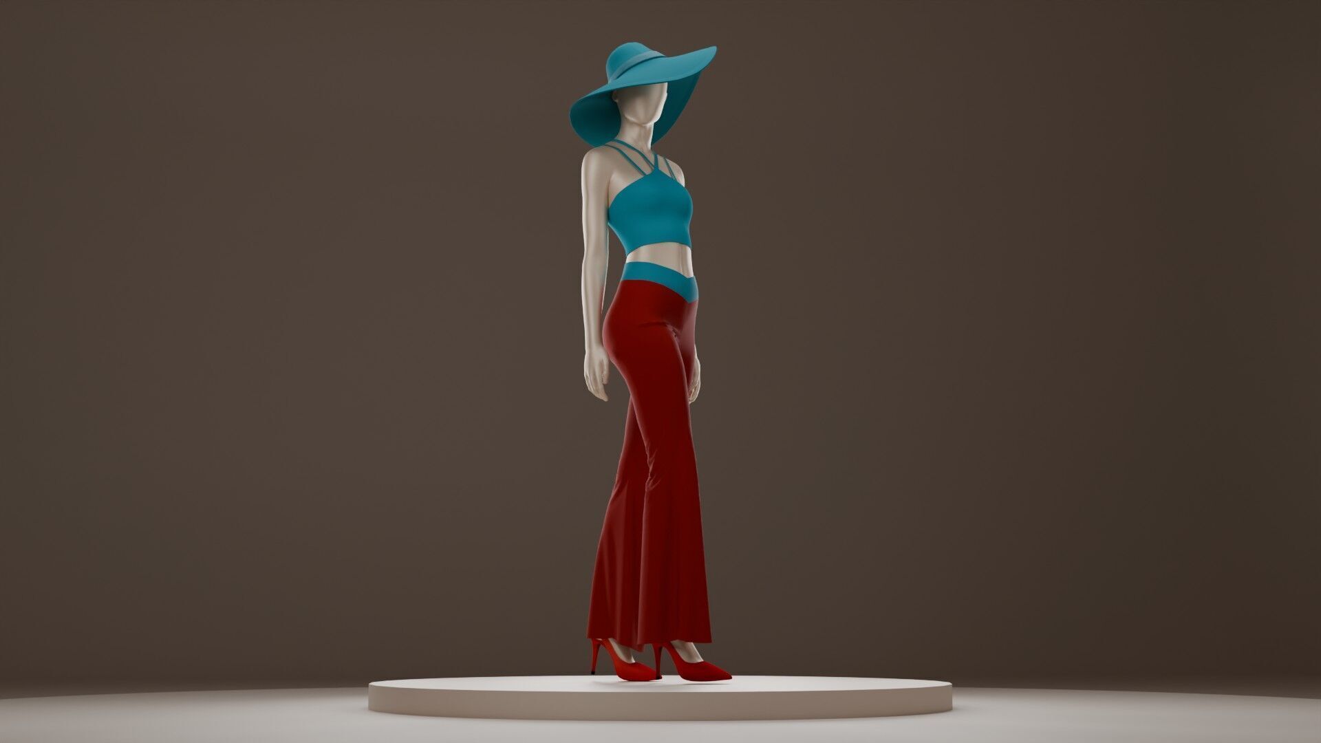 Mannequin 03 3D model_4