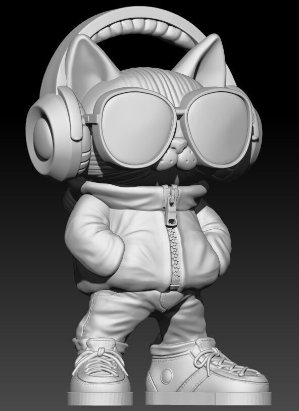 Cool Cat 2 3D print model_15