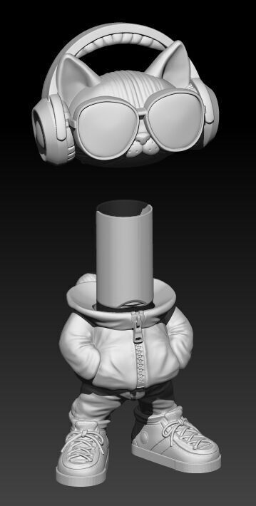 Cool Cat 2 3D print model_17