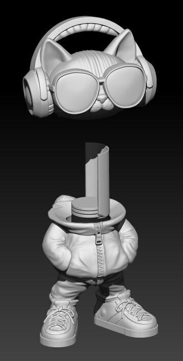 Cool Cat 2 3D print model_13