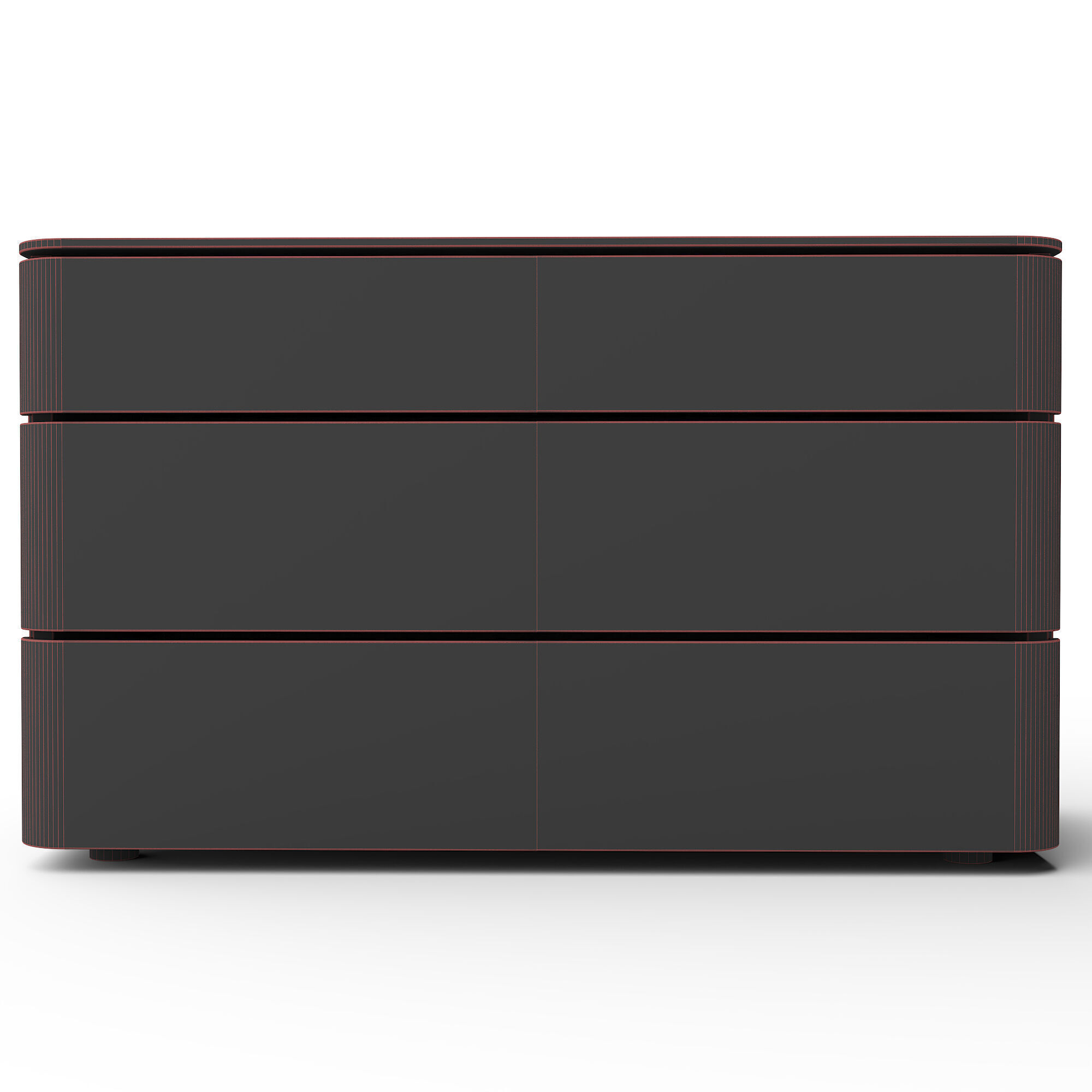 Jensen Chest of Drawer 3D model_2
