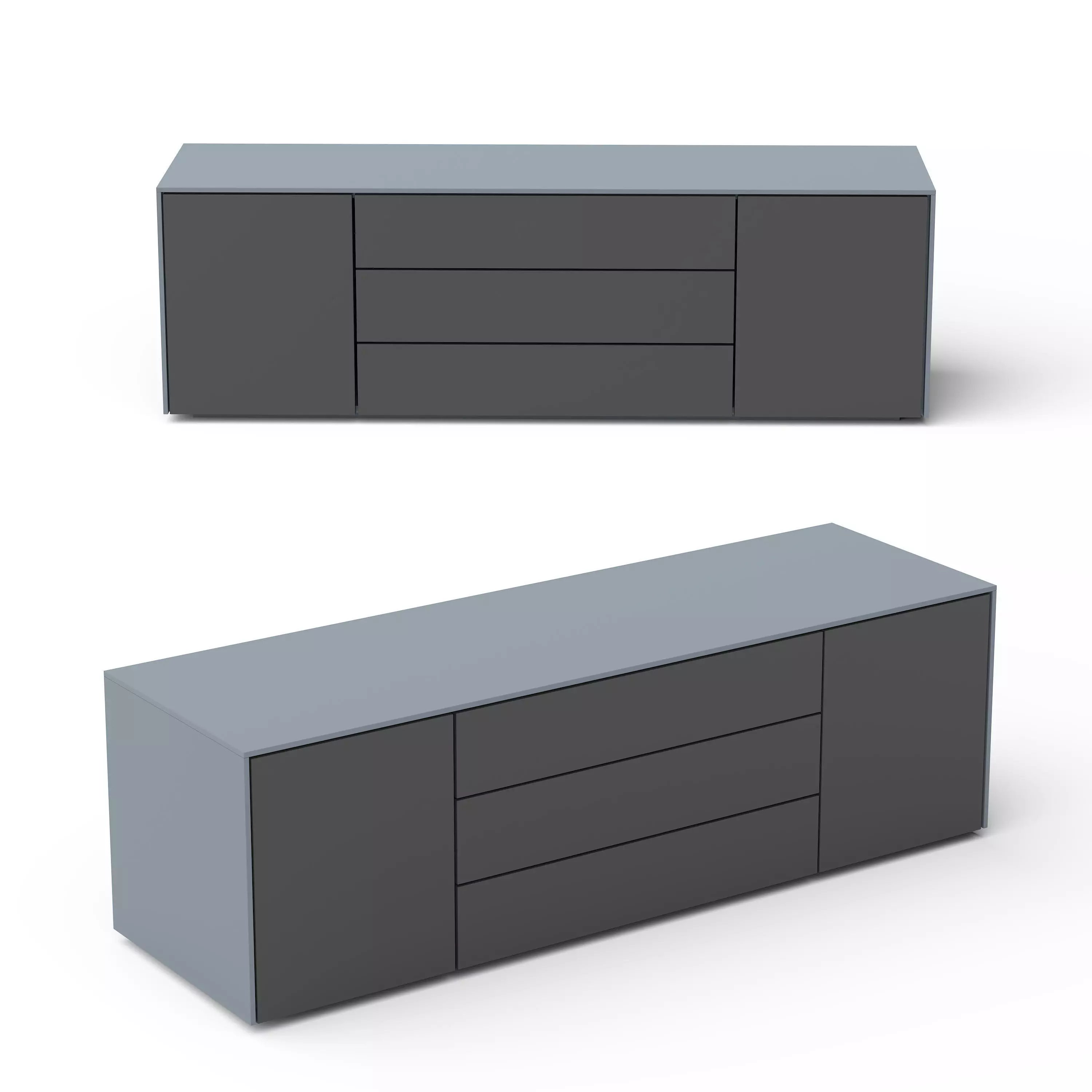 Jecman Tv Unit 3D model_0