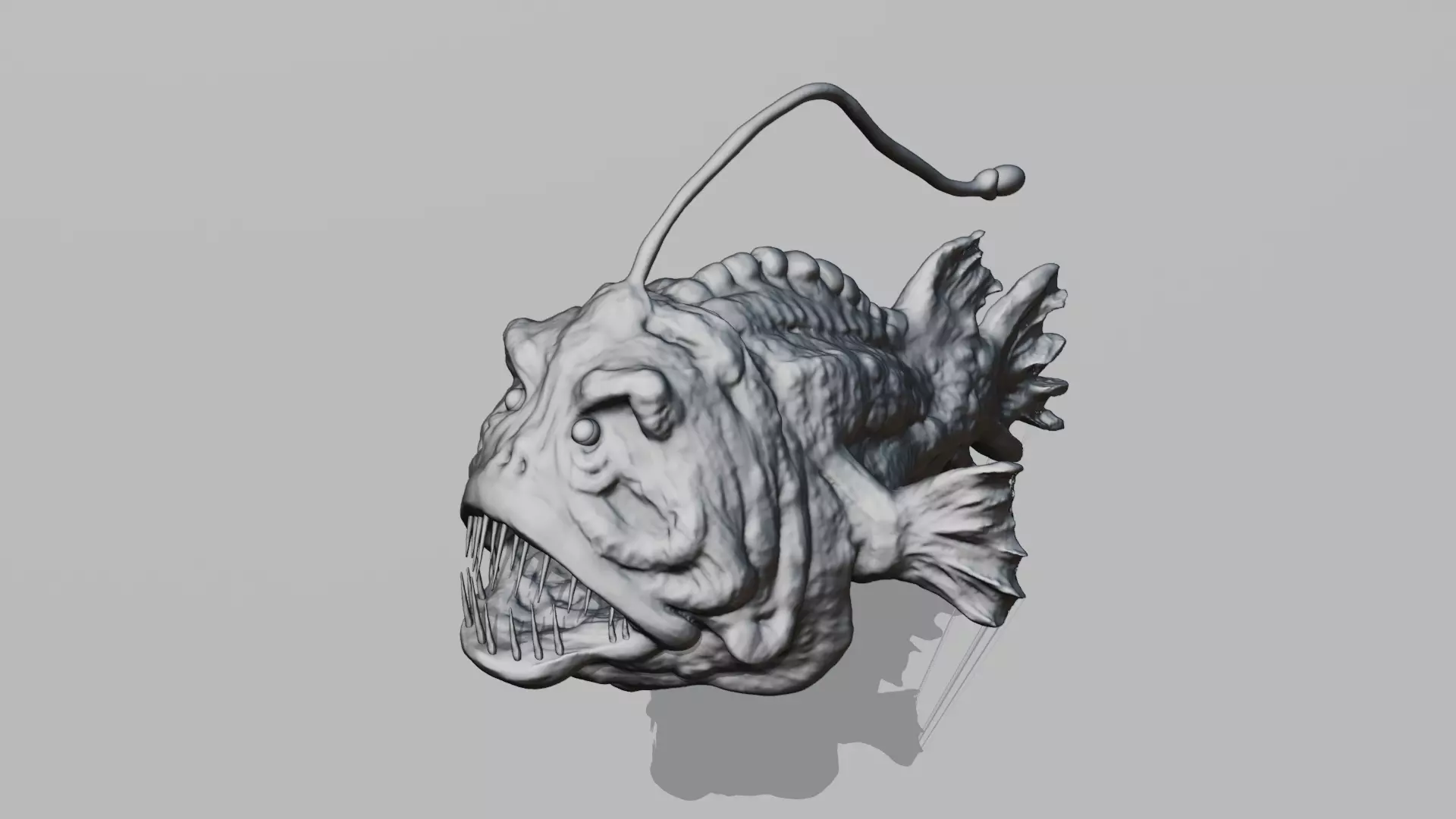 Monster Fish 3D model