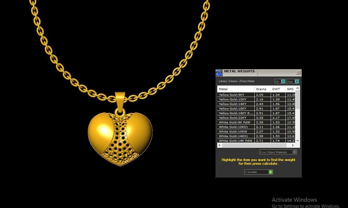 Heart Lokit 3D print model_6