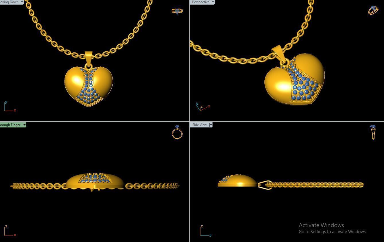 Heart Lokit 3D print model_7