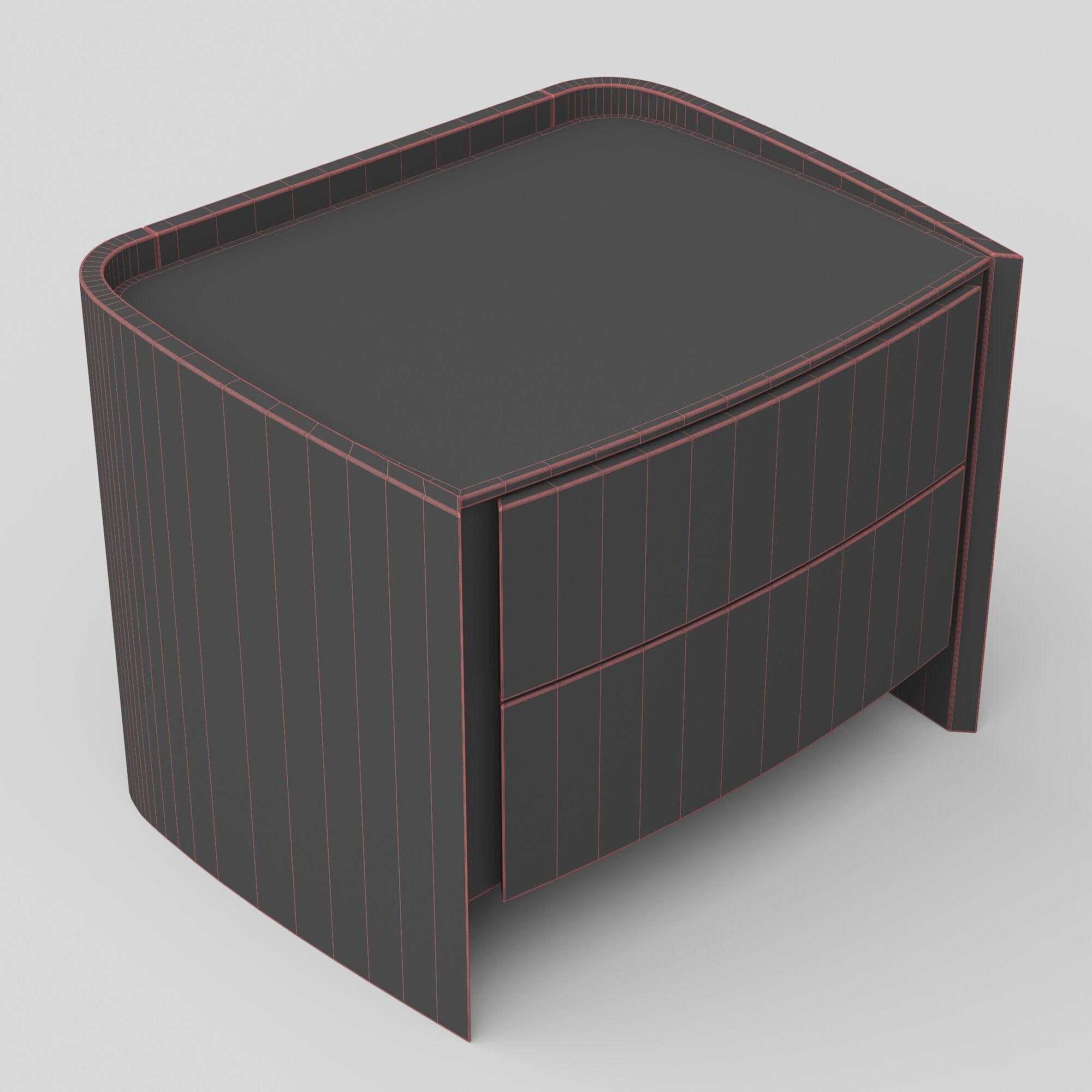 Jayson Bedside Table 3D model_2