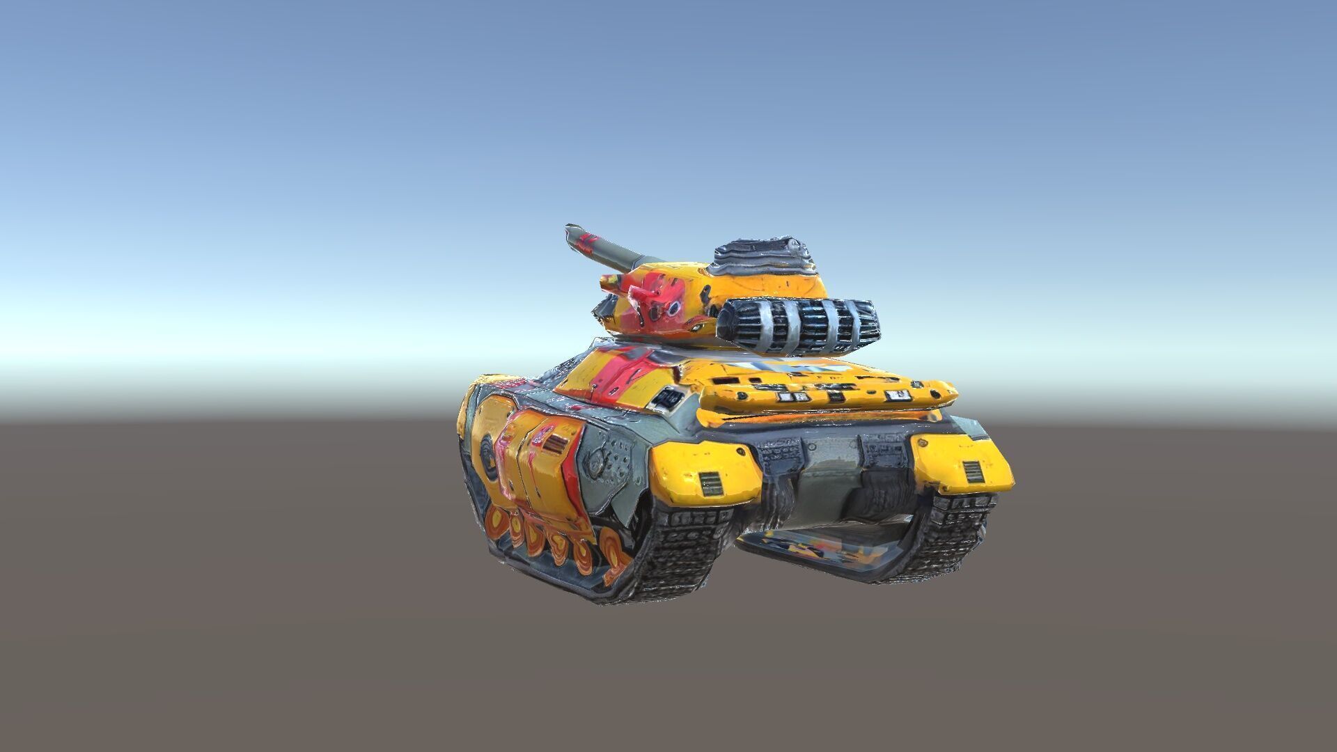 Armored Combat Battle Tank Model Pack Low-poly 3D model_36