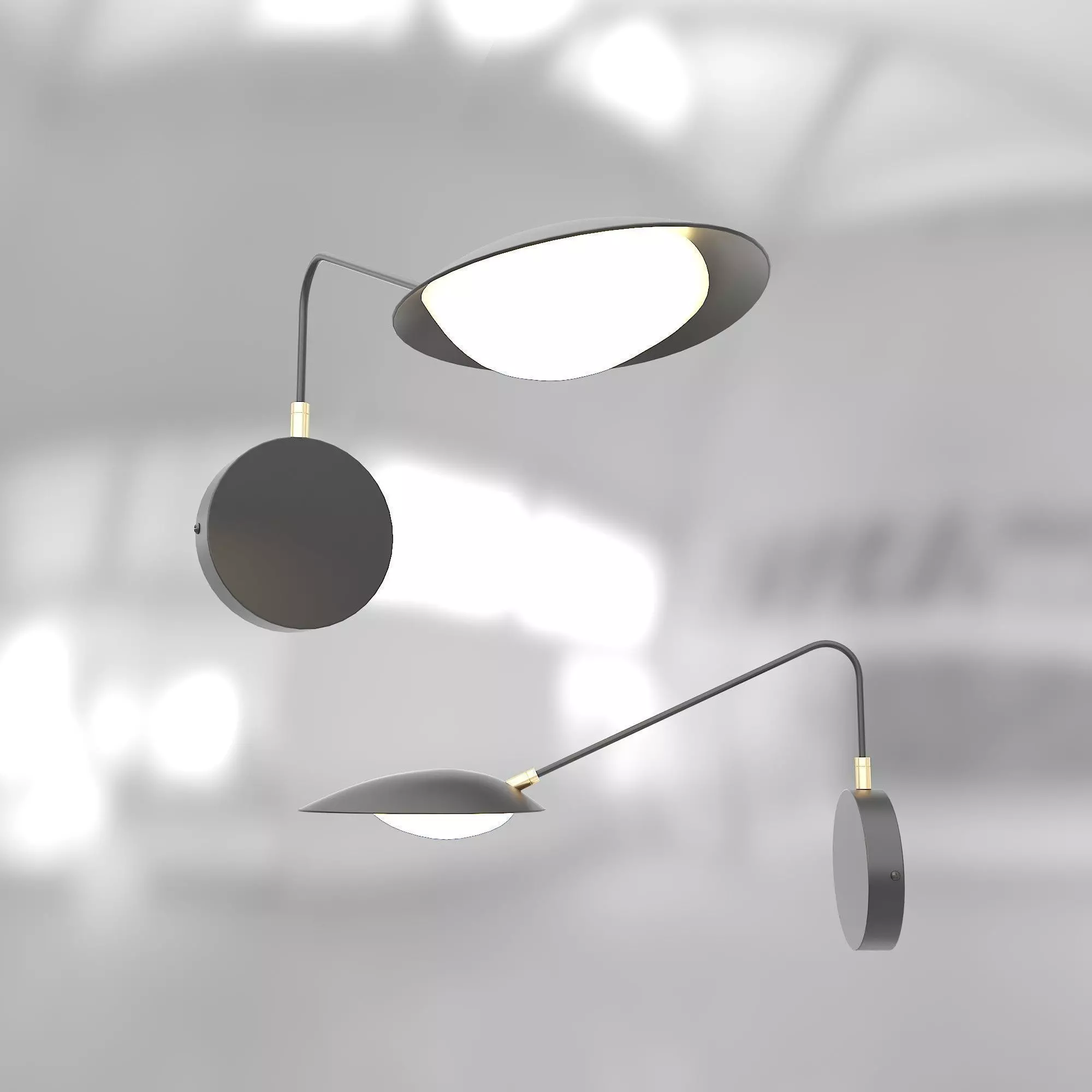 Inemily Wall Light 3D model_0