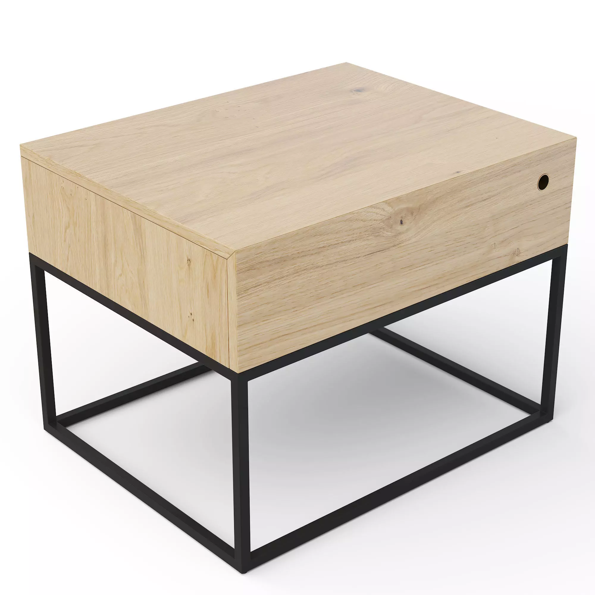 Indie Bedside Table 3D model_0