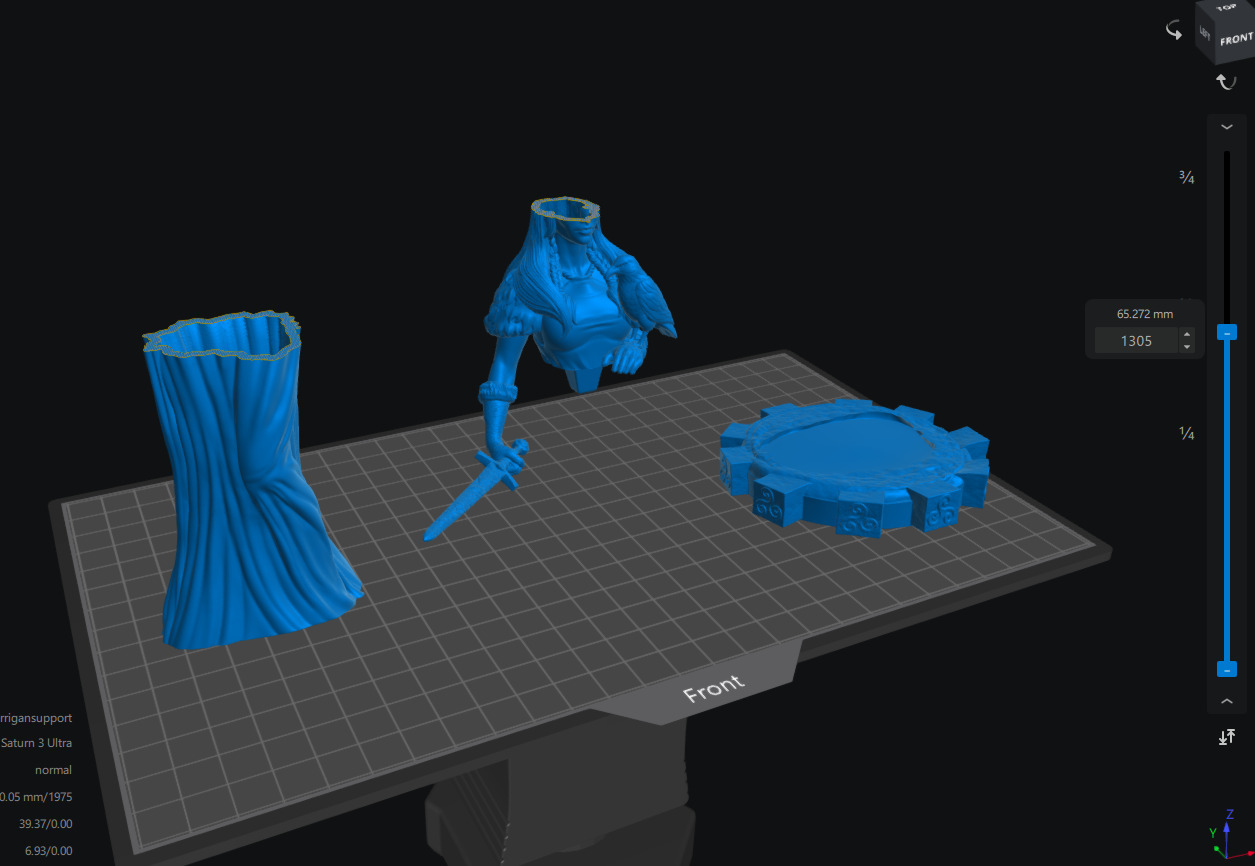 Morrigan Celtic Goddess 3D print model_10