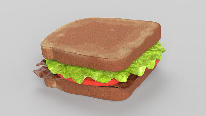 BLT Sandwich 3D model