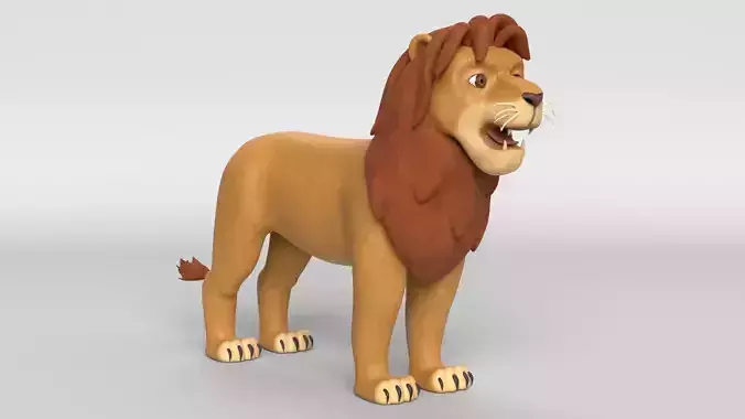 Cartoon Lion