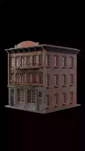 Building realistic 3d model