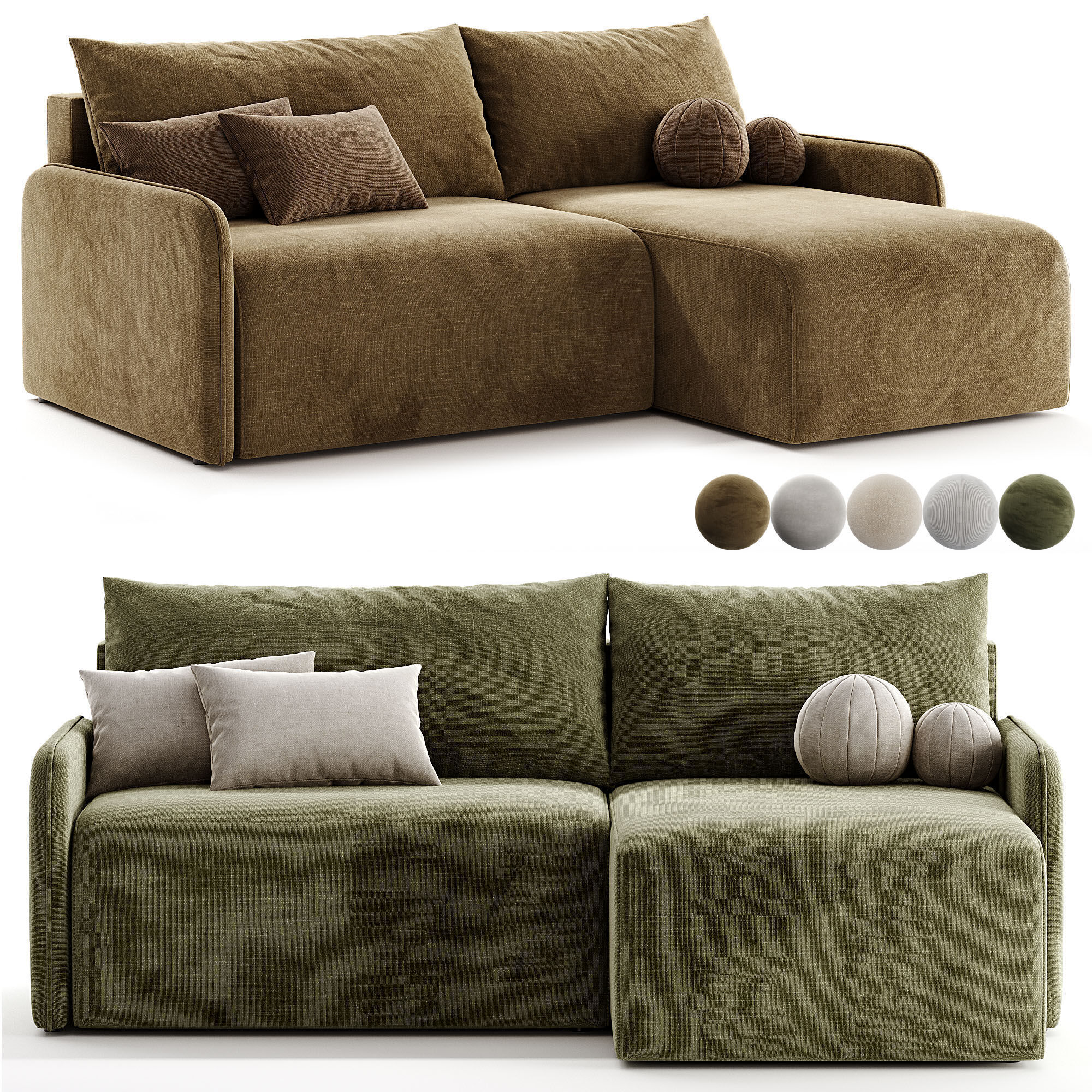 MKS MEBLE Ecksofa ARPA L 3D model_1