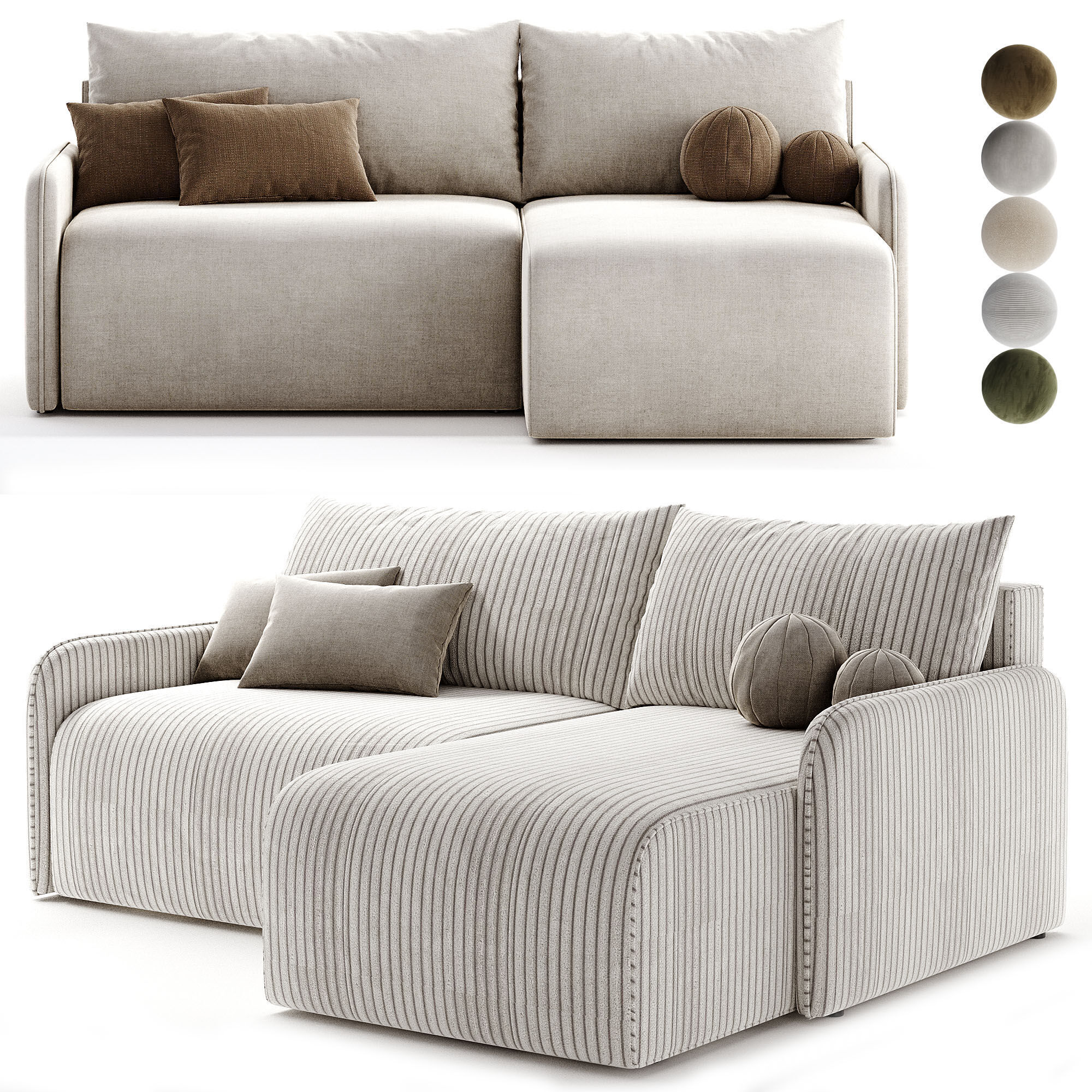 MKS MEBLE Ecksofa ARPA L 3D model_3