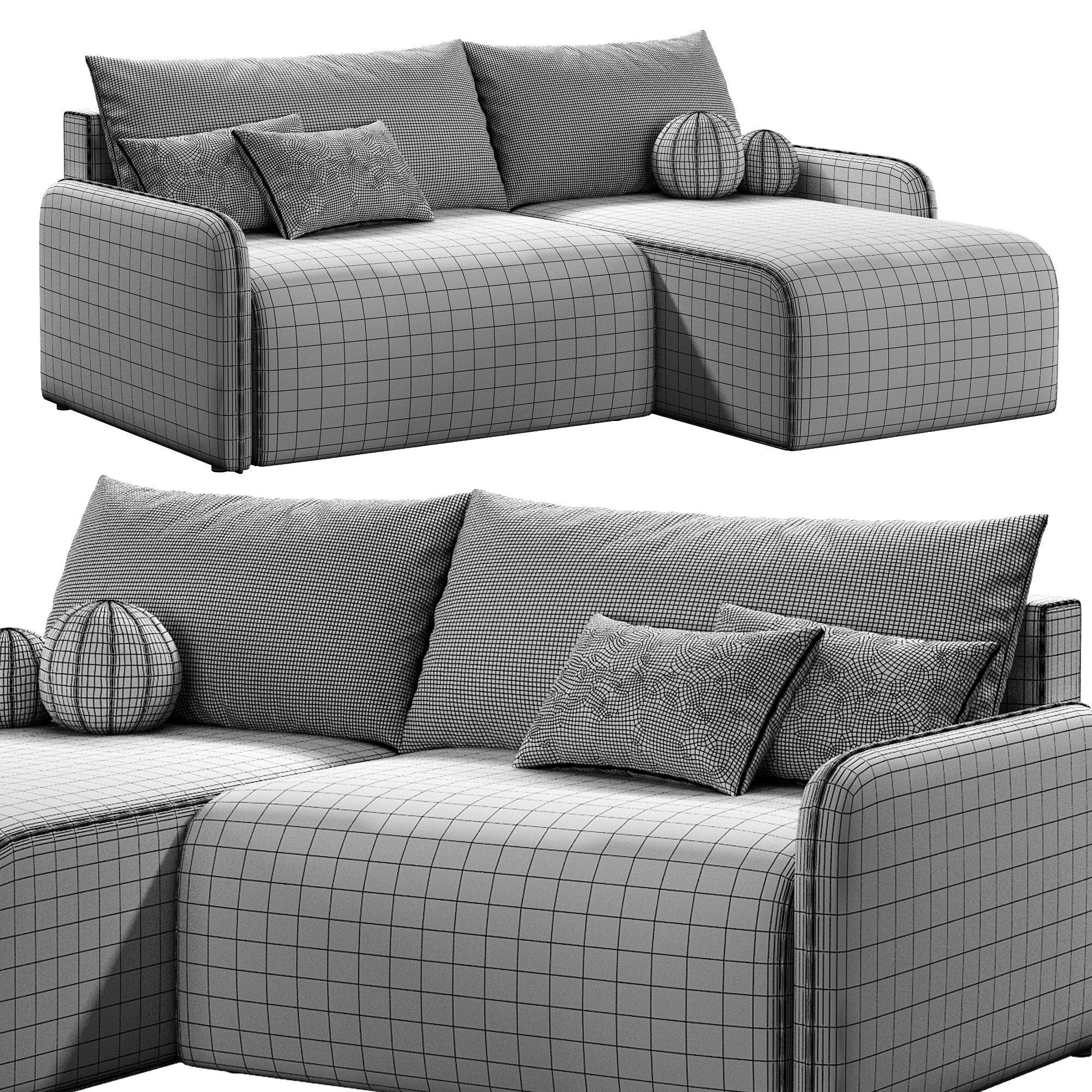 MKS MEBLE Ecksofa ARPA L 3D model_6