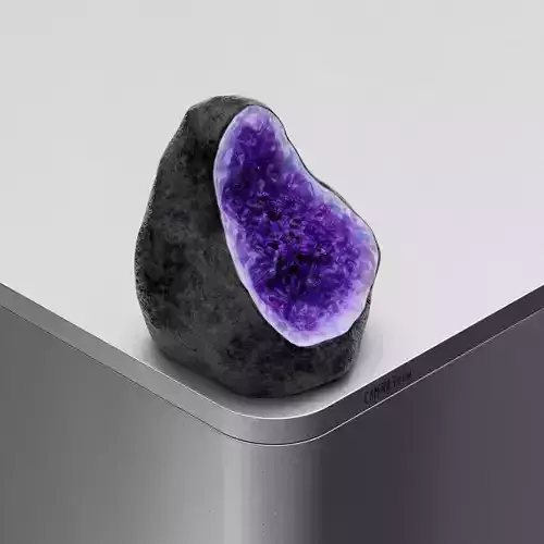 Geode Low-poly 3D model