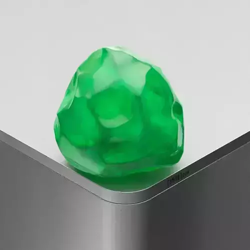 Raw Gem Low-poly 3D model