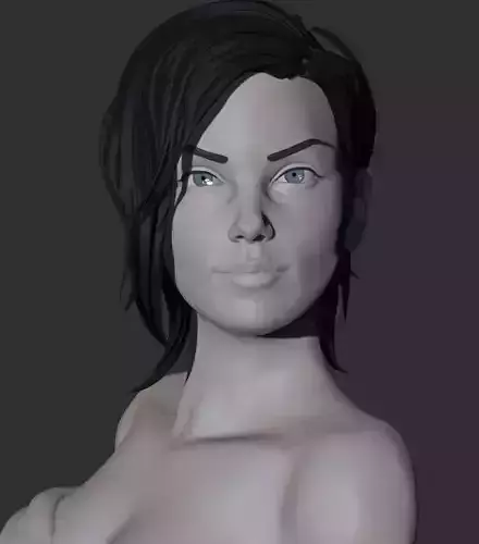Charlize Theron 3D print model