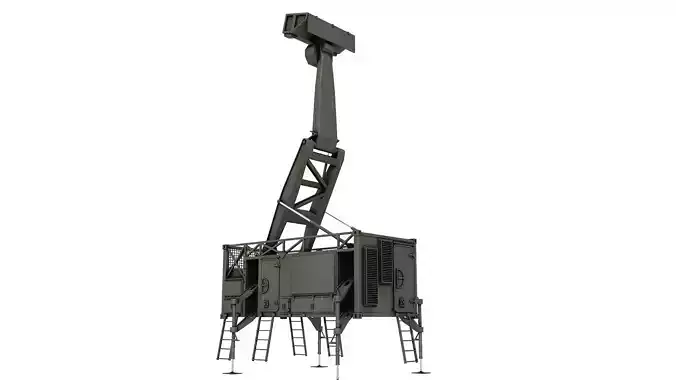Giraffe AMB Radar 3D model