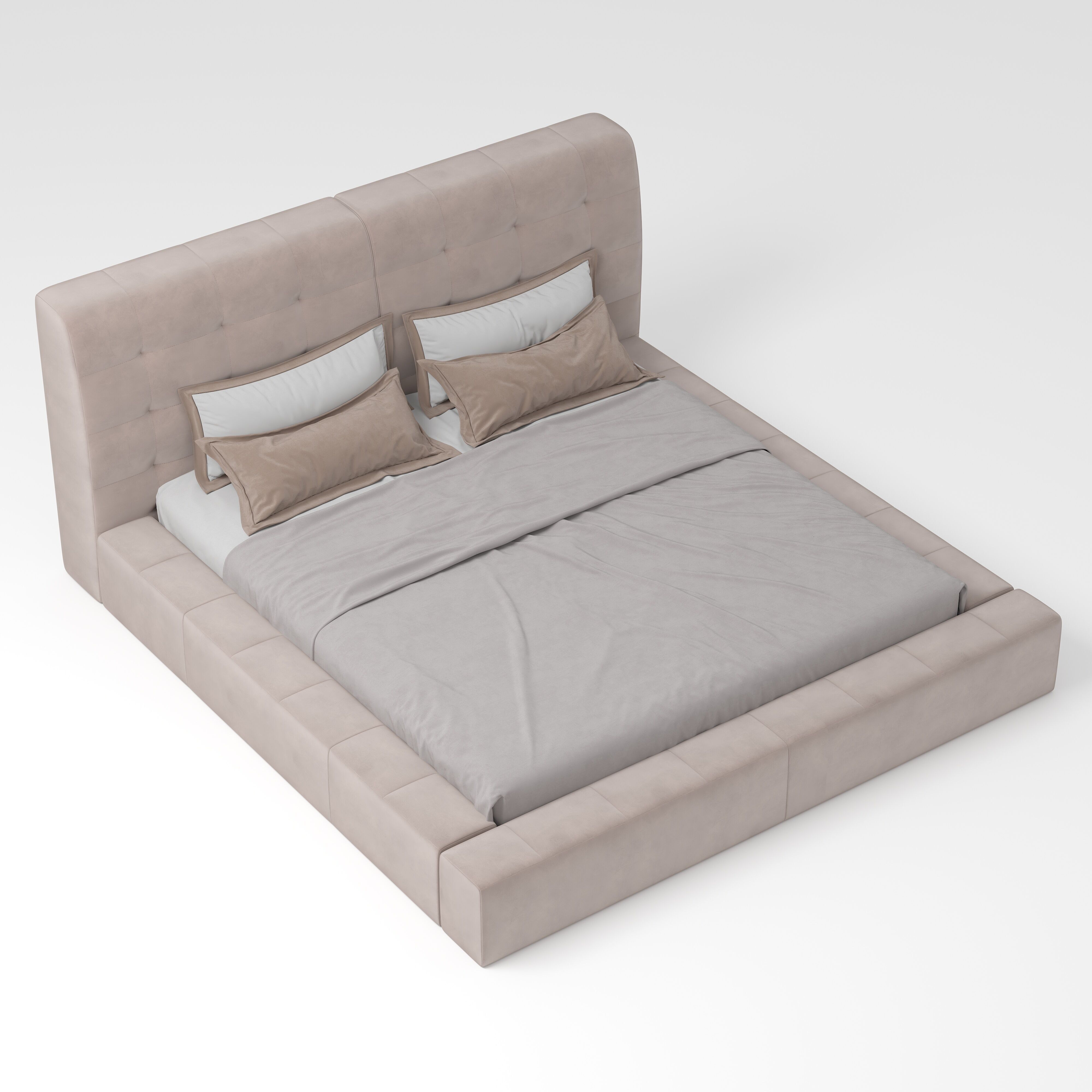 Eleanor Bed 3D model_1