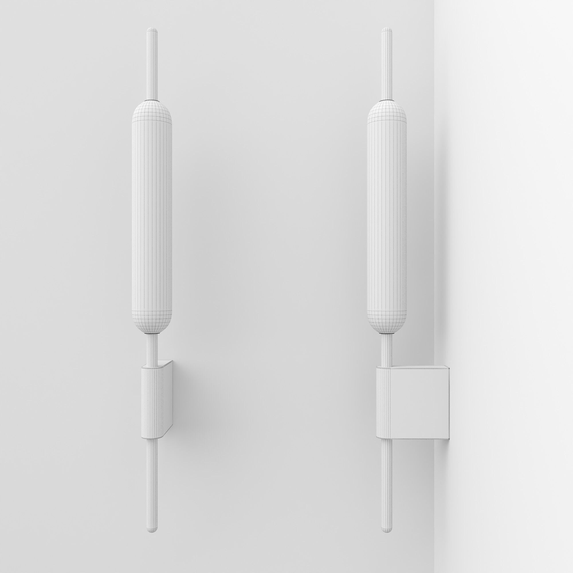 Dnemily Wall Light 3D model_1