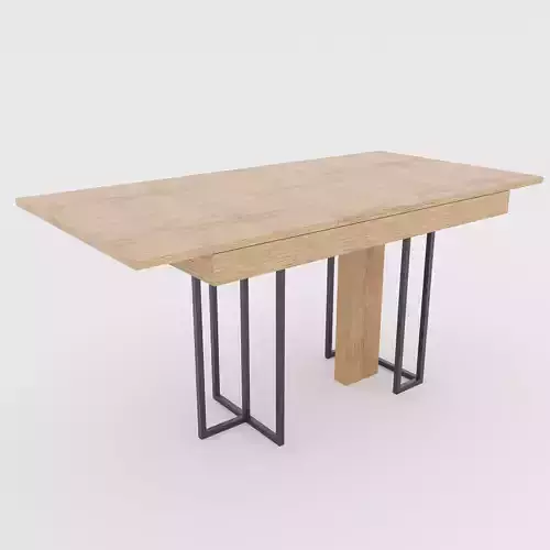 Crucial Loft Table Furniture 2 3D model