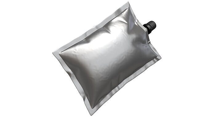 Spout pouch packaging 07 3D model 6