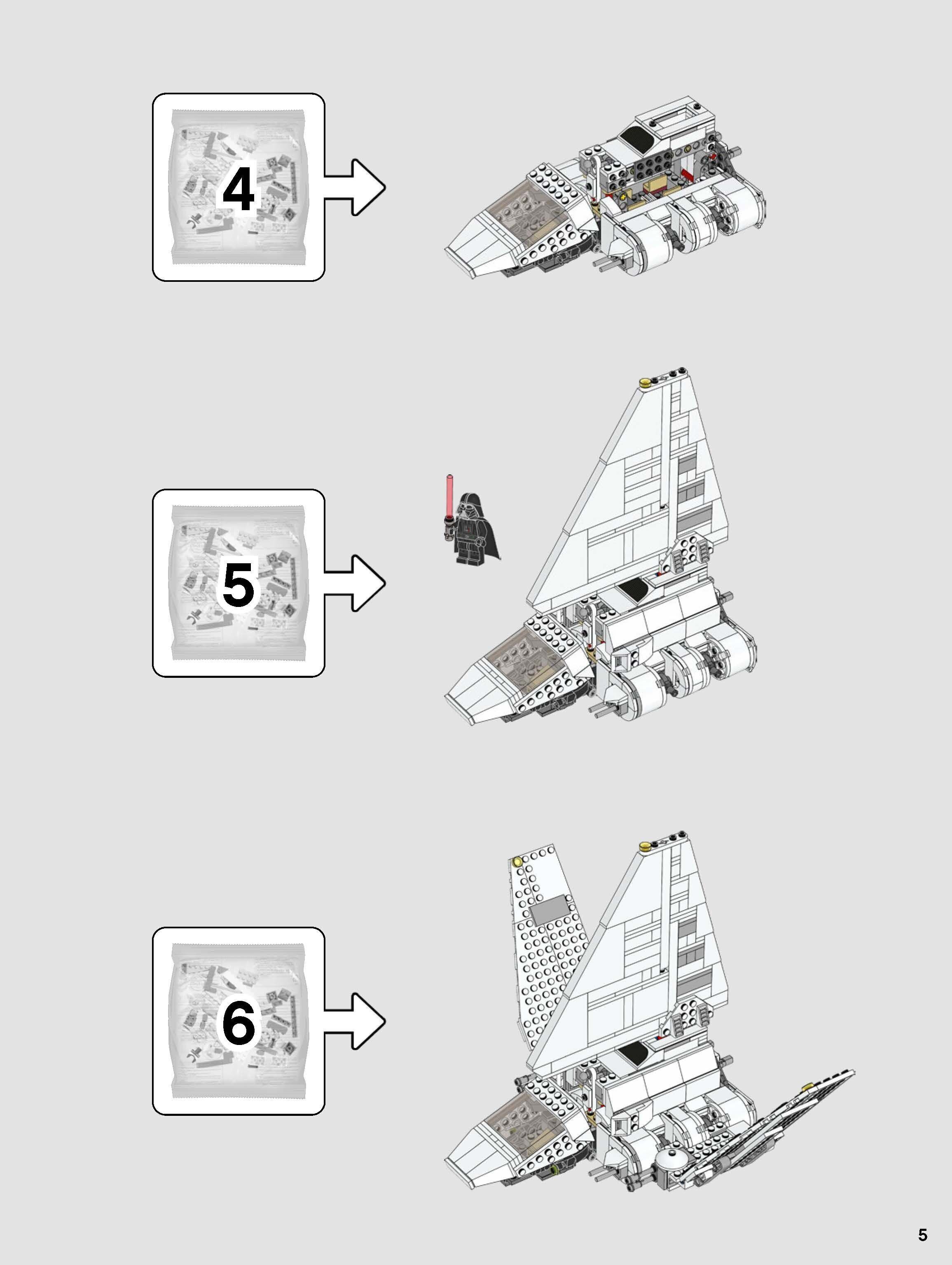 TwindBricks3D - 75302 Imperial-Shuttle 3D print model_3