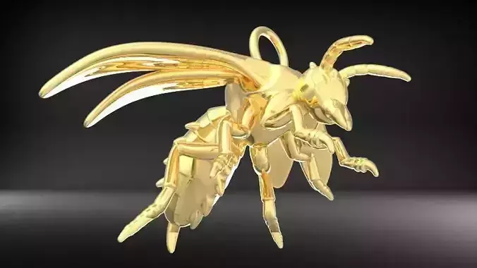 Wasp Pendant Necklace Charm Bracelet jewelry