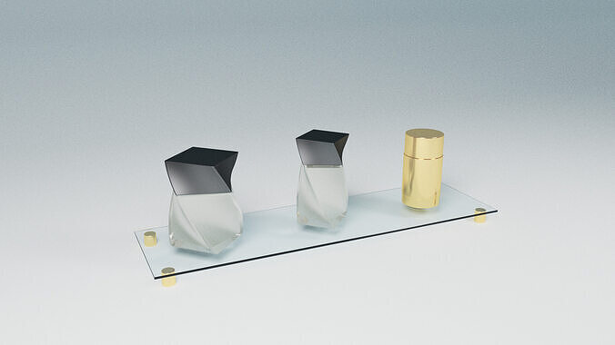 jars bottles4 3D model