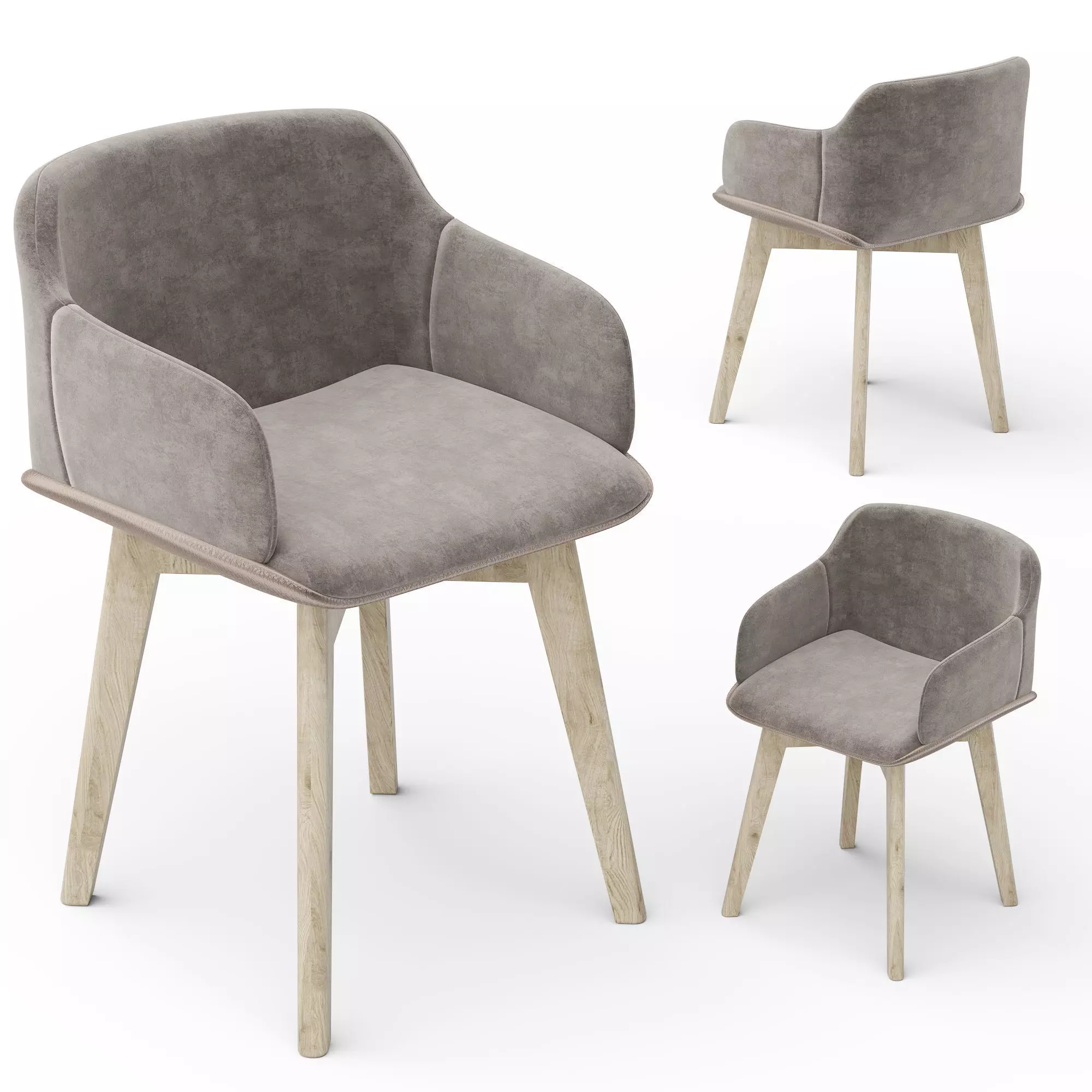 Charlee Chair 3D model