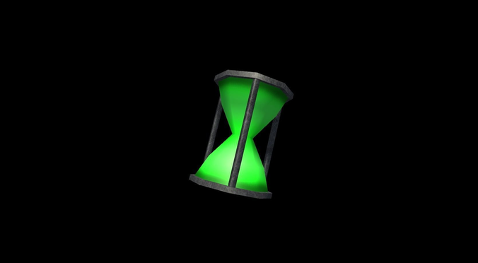 Hourglass Free Low-poly 3D model